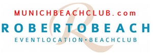 Logo - MUNICH BEACH CLUB.com - Roberto Beach Eventhallen